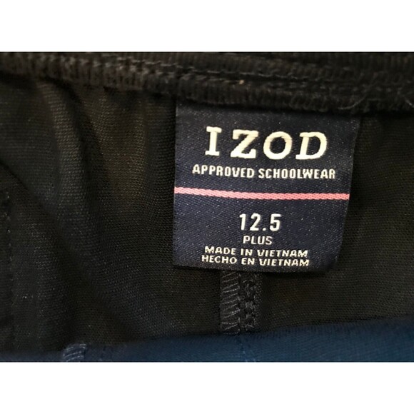 Juniors Shorts 12.5 PLUS Navy Pull-on Izod Approved Schoolwear NWT - Picture 4 of 5
